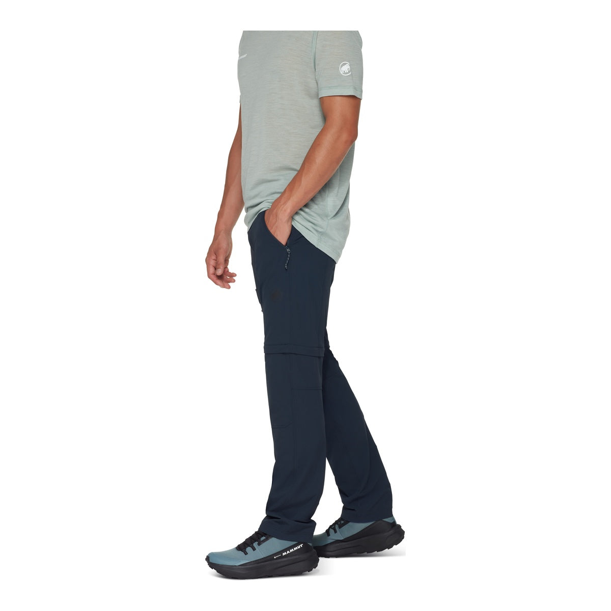 Pantaloni Zip-Off Barbati Mammut Runbold IV Zip Off Marine