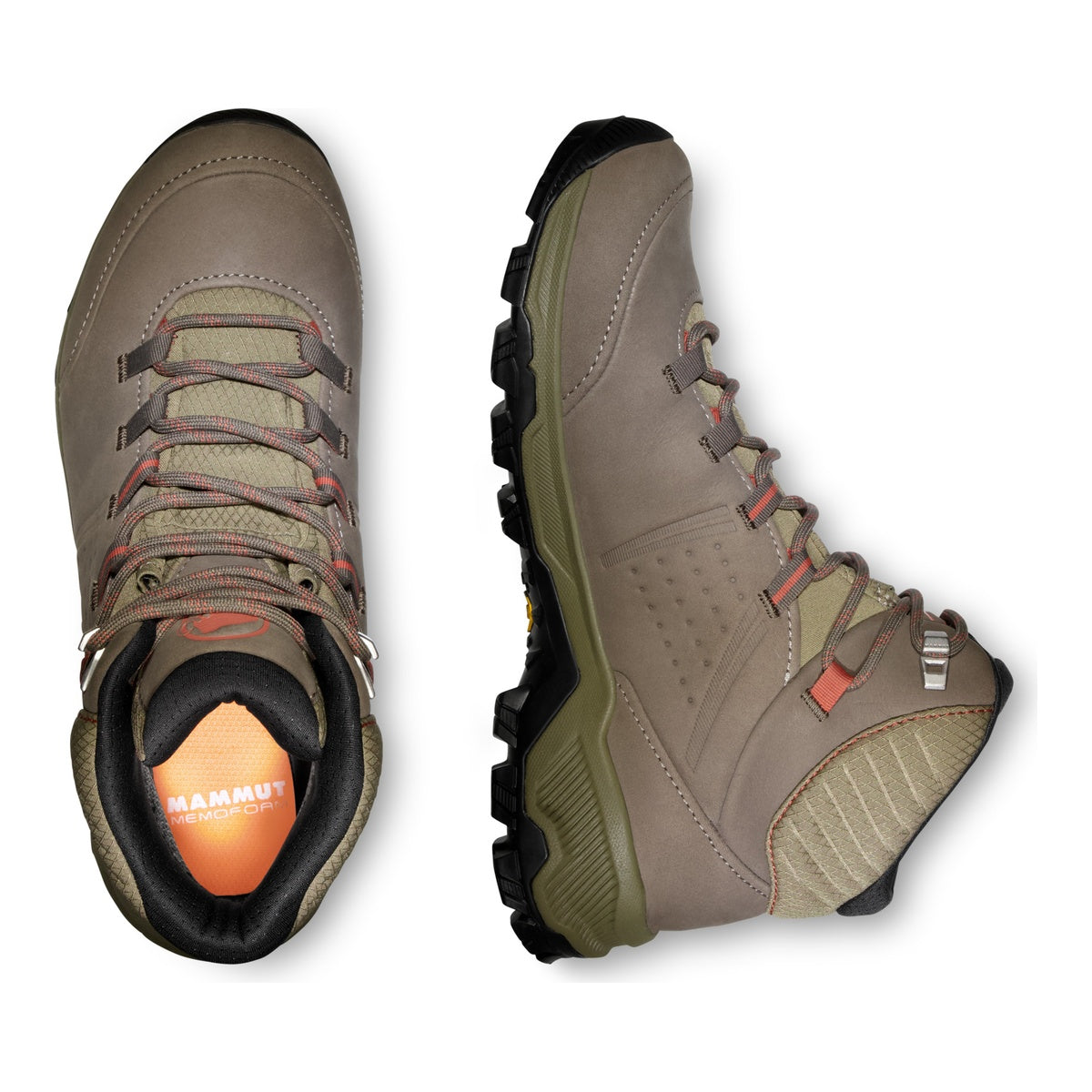 Bocanci Drumetie Femei Mammut Nova IV Mid GTX Bungee-Apricot Brandy