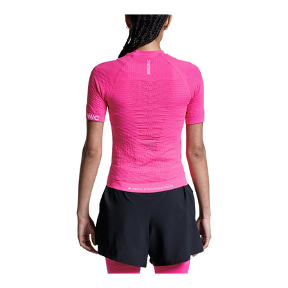 Tricou Femei X-Bionic Effektor Wmn Neo Pink/X White