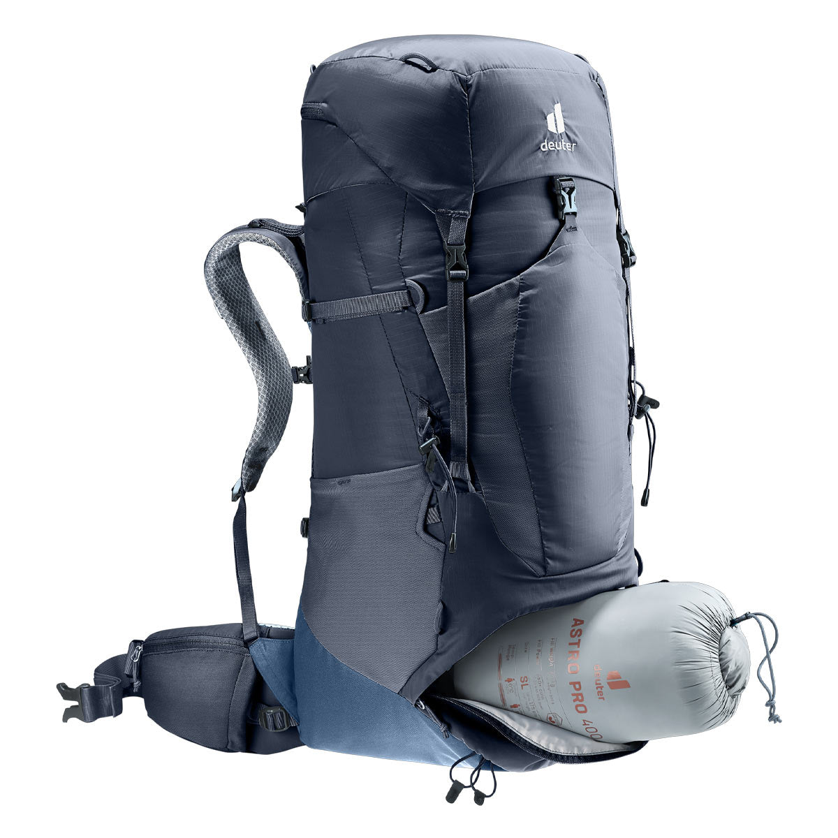 Rucsac Barbati Deuter Aircontact Lite 50+10L Black/Marine