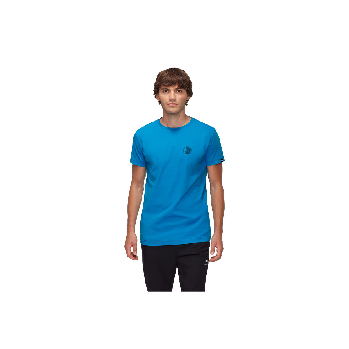 Tricou Barbati Mammut Massone Emblems Glacier Blue