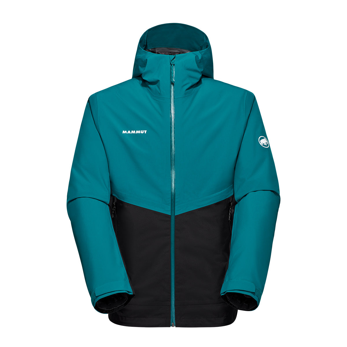 Jacheta Barbati MammutAlto Light 3 In 1 Hs Hooded Deep Teal-Black