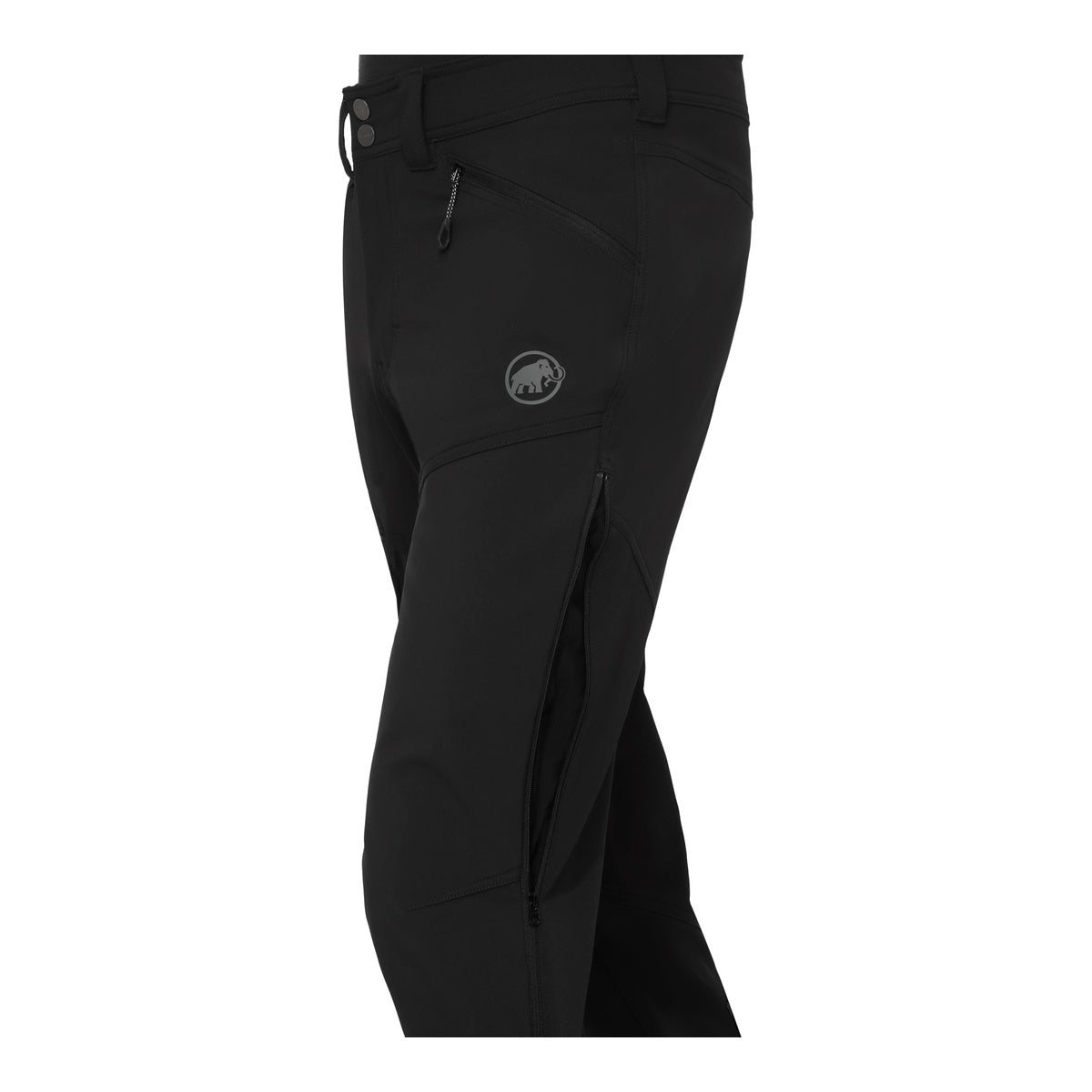 Pantaloni Softshell Barbati Mammut Zinal Guide So Hybrid Black