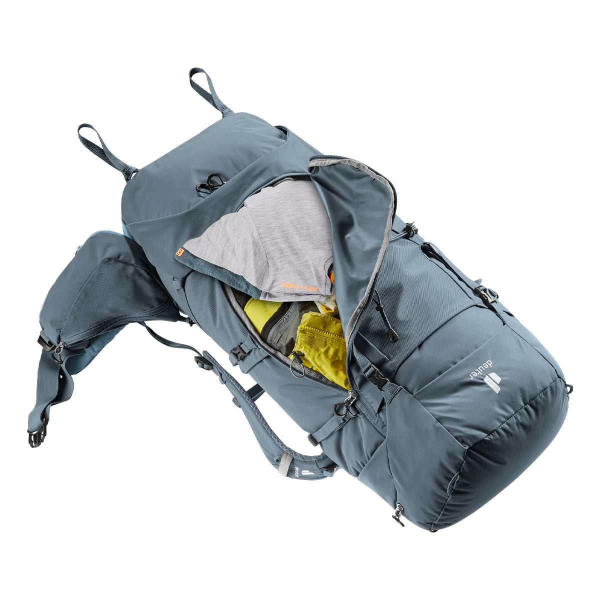 Rucsac Barbati Deuter Aircontact Core 60+10L Graphite-Shale