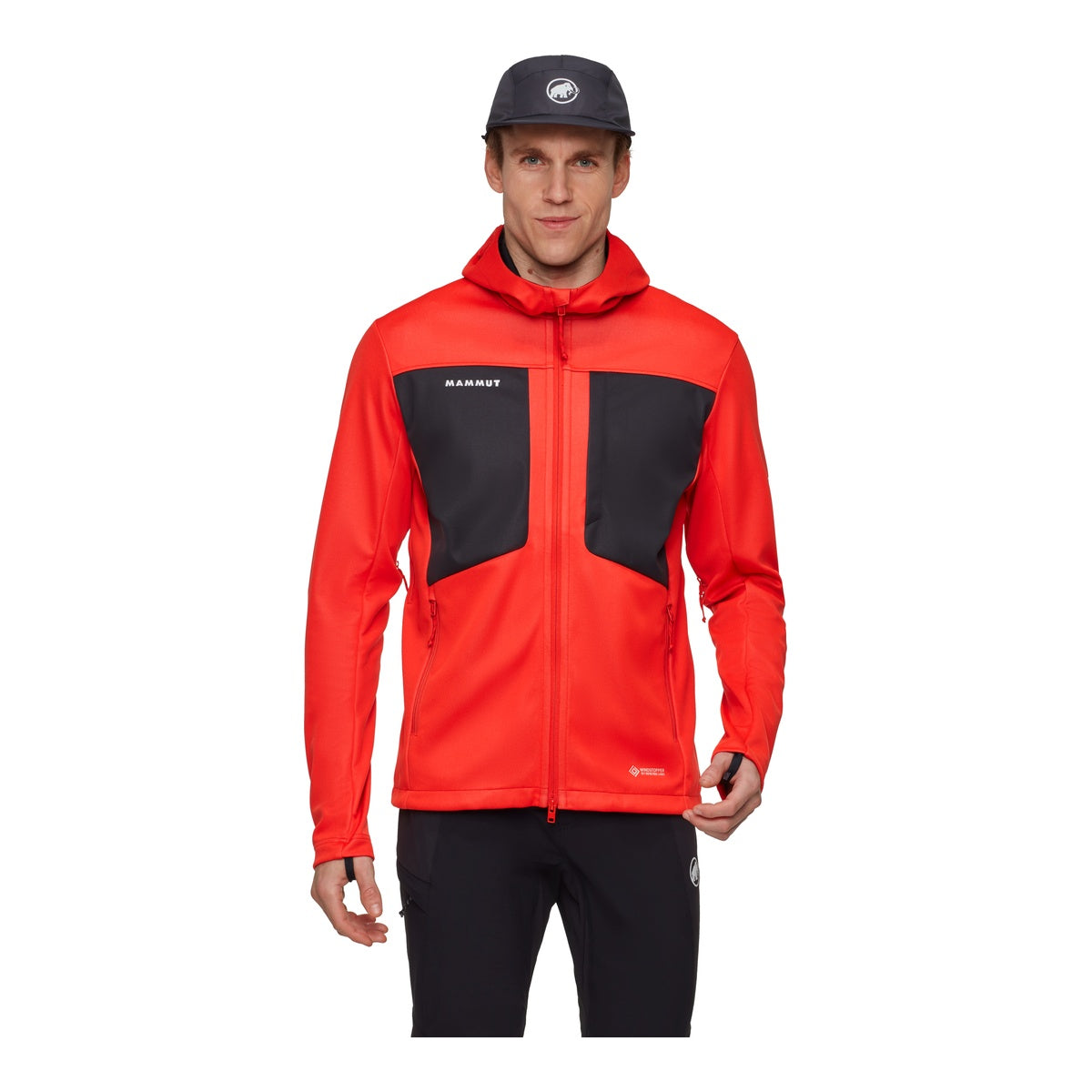 Jacheta Barbati Mammut Ultimate VIII So Hooded Mammut Red-Black