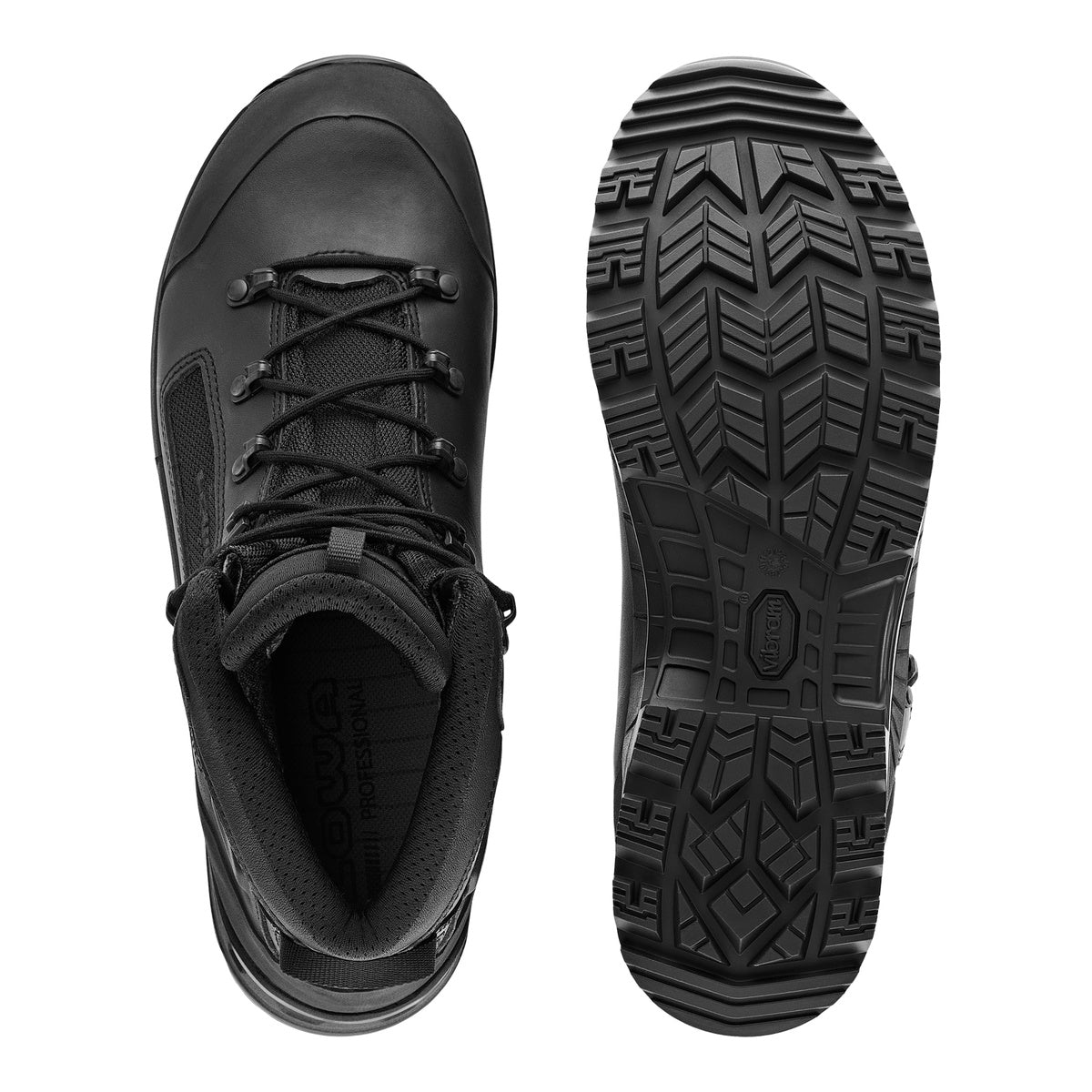 Bocanci Tactici Barbati Lowa Breacher Gtx Mid Black