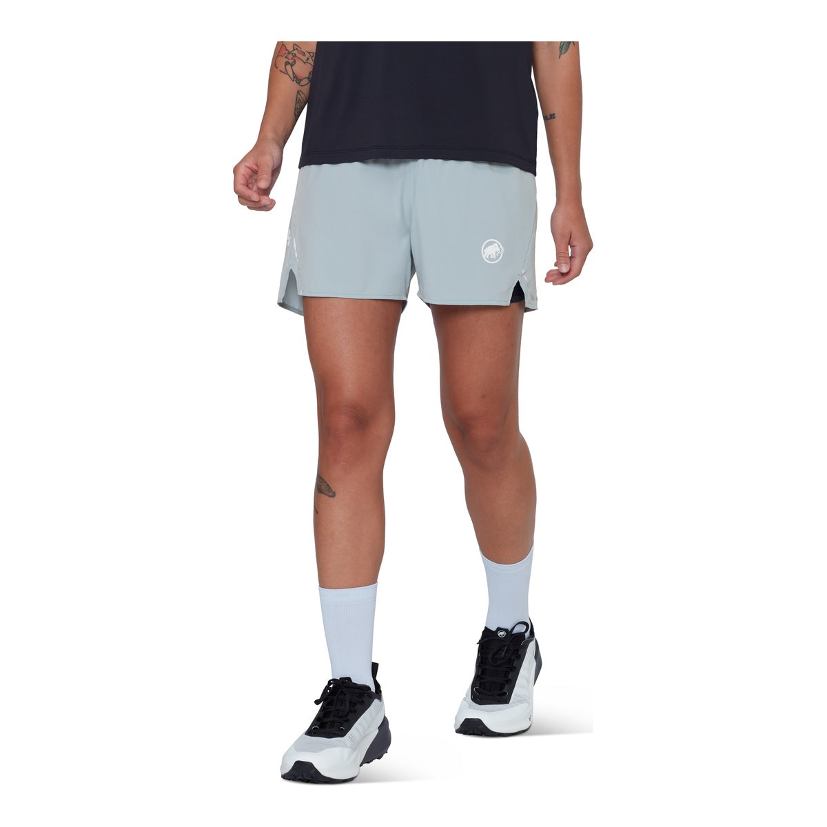 Pantaloni Scurti Femei Mammut Aenergy TR 2 in 1 Blue