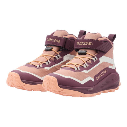 Bocanci Drumetie Copii Lowa Trailux Gtx Mid Jr Burgundy