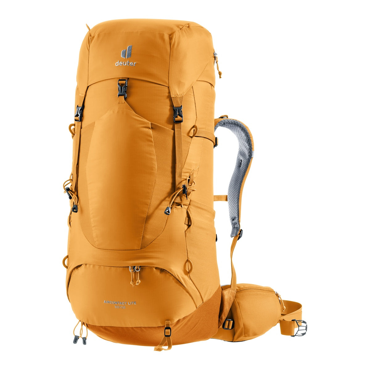Rucsac Munte Barbati Deuter Aircontact Lite 50 + 10 Amber-Maple