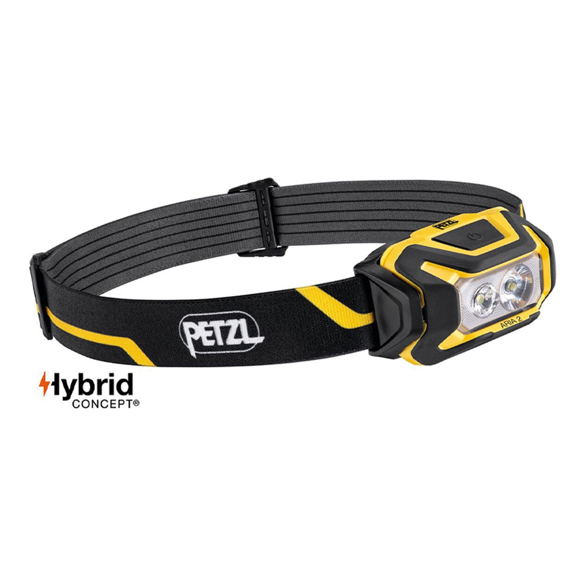 Lanterna Frontala Petzl Aria 2 Black/Yellow