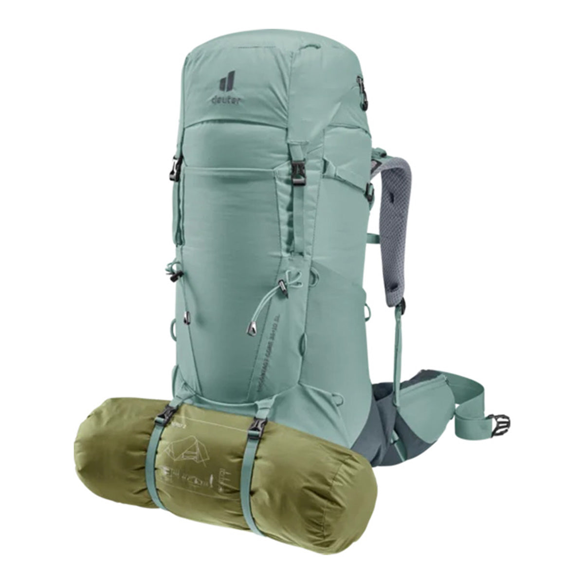 Rucsac Aircontact Core 35+10 Sl Jade-Graphite