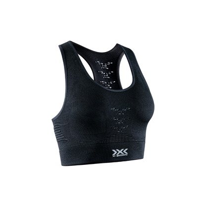 Bustiera Femei X-BIONIC Energizer 4.0 Sports Opal Black-Arctic White