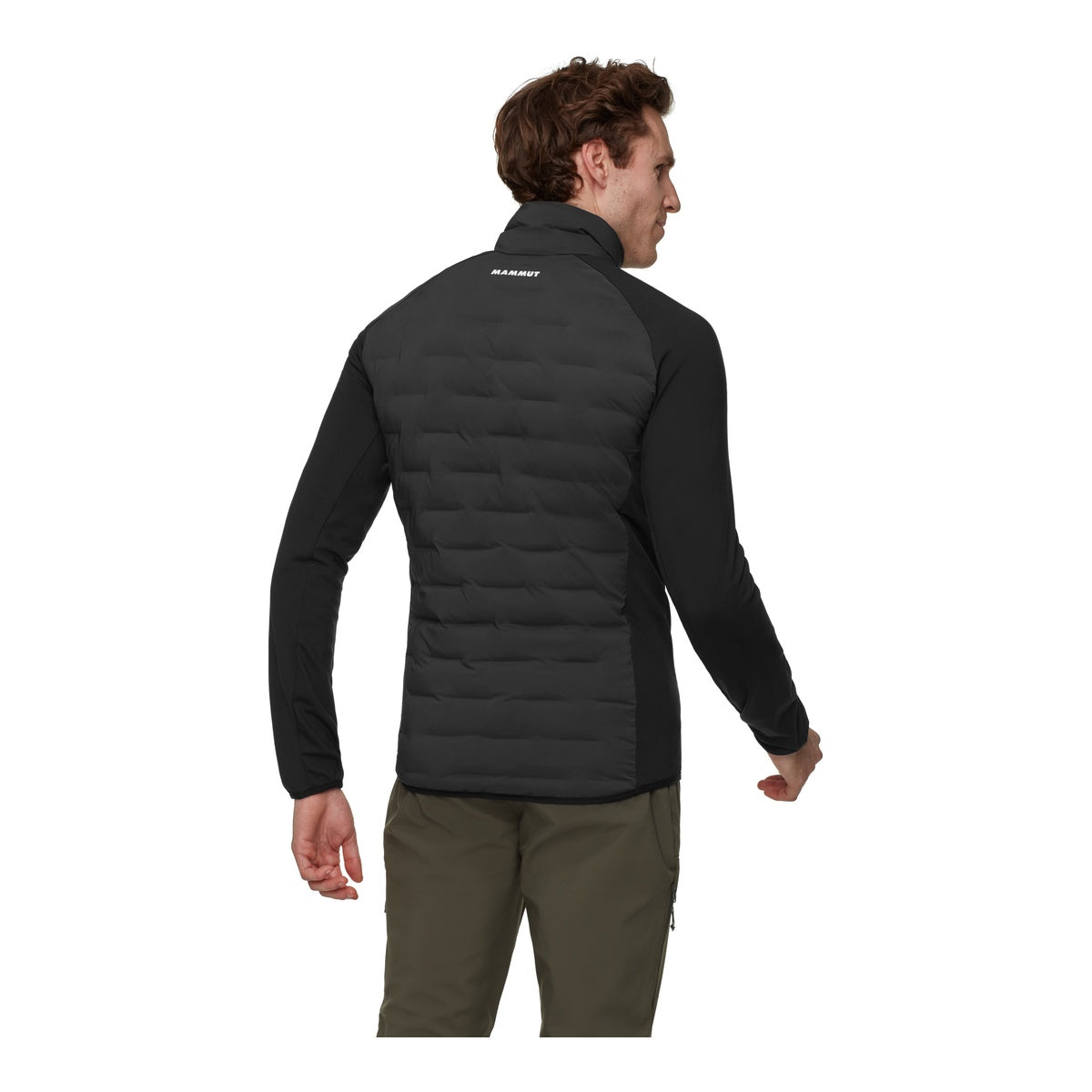 Geaca Barbati Mammut Sender In Hybrid Black