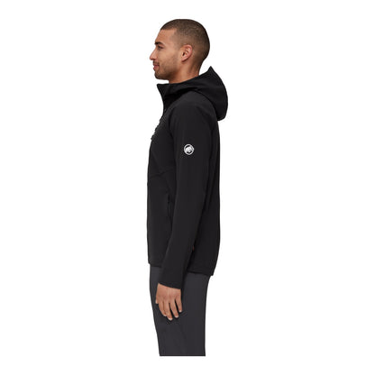Jacheta Softshell Barbati Mammut Ultimate Comfort So Hooded Black