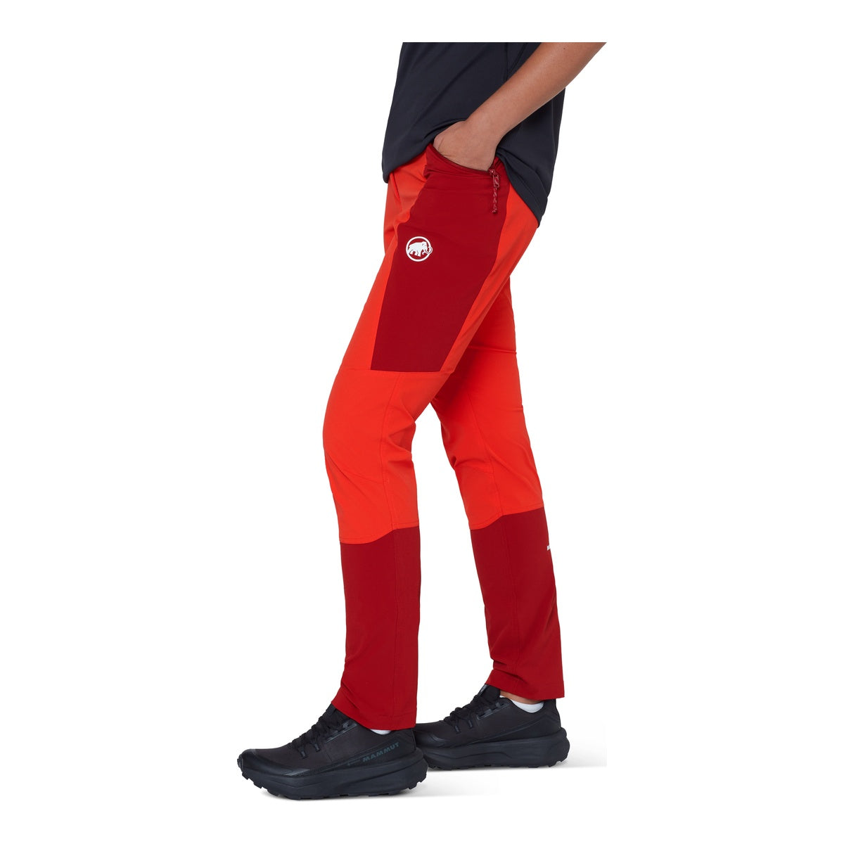 Pantaloni Femei Mammut Ducan Dark Mammut Red-Mammut Red