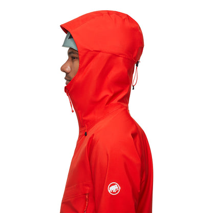 Jacheta Barbati Mammut Crater Iv Hs Hooded Mammut Red
