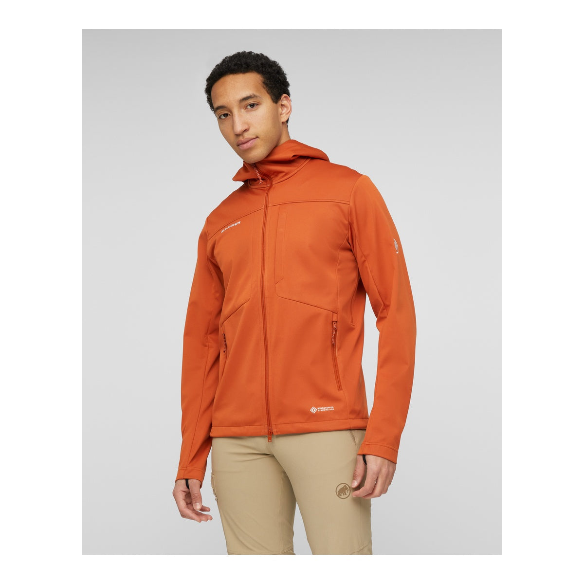 Jacheta Softshell Barbati Mammut Ultimate VIII So Hooded Brown
