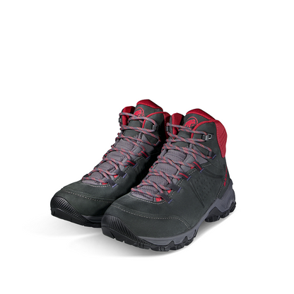 Bocanci Femei Mammut Nova Iv Mid Gtx Black-Blood Red