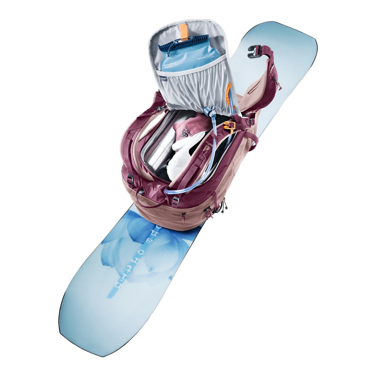 Rucsaci Schi Femei Deuter Freerider 28 SL Burgundy