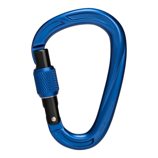 Carabiniera Mammut Crag HMS Screwgate Carabiner Albastru