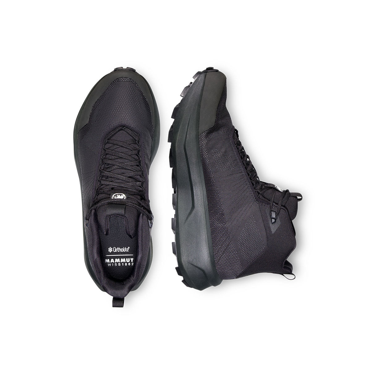 Pantofi Barbati Mammut Aenergy Mtn Mid Gtx Black-Dark Steel