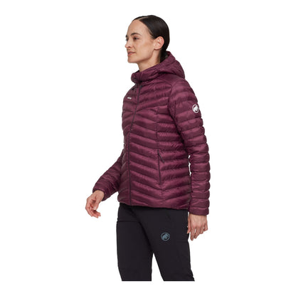 Geaca Femei Mammut Albula In Hooded Burgundy