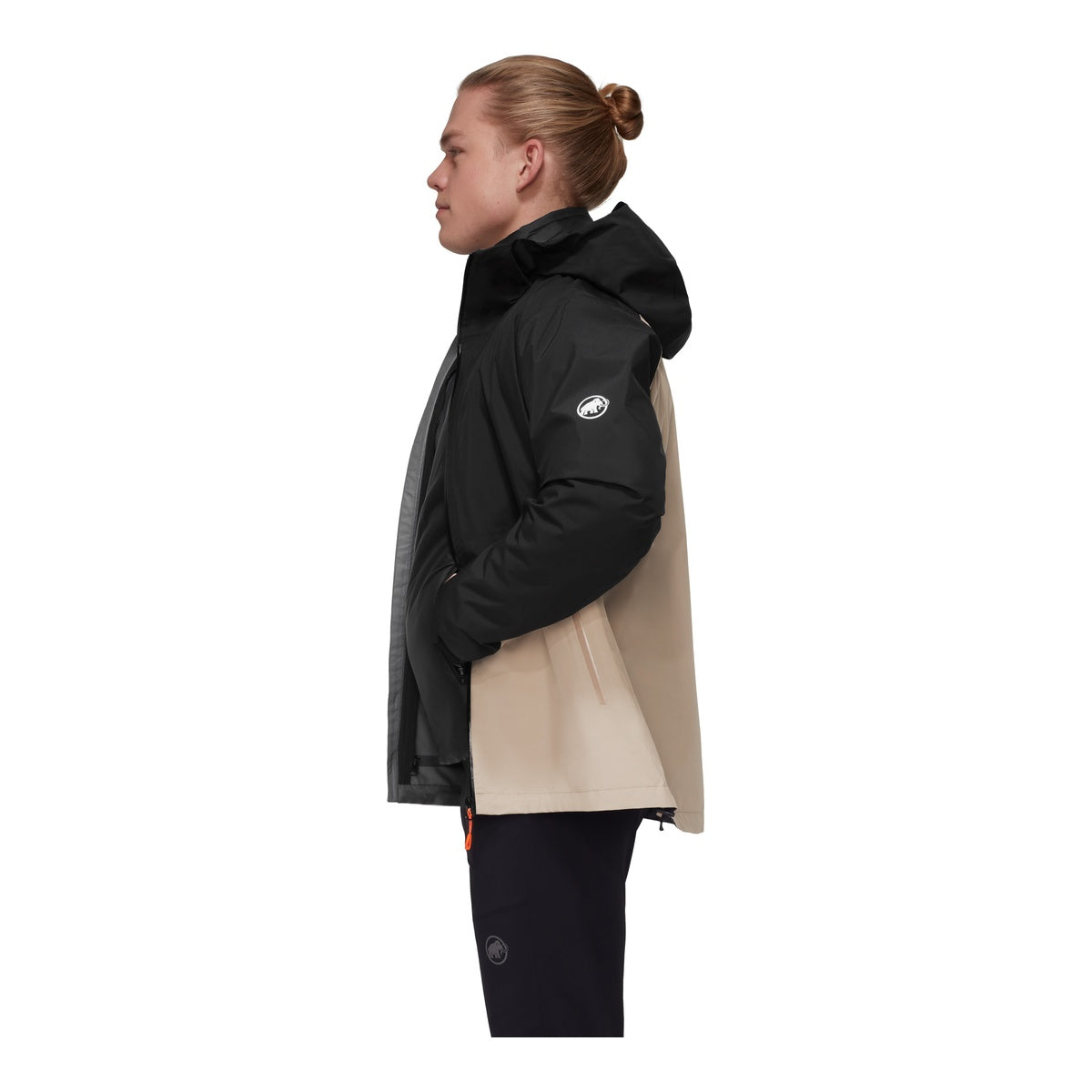 Jacheta Barbati Mammut Alto Light 3 In 1 HS Hooded Beige