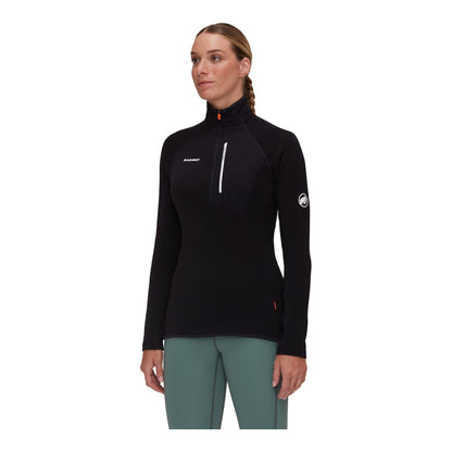 Bluza Femei Mammut Aenergy Light Ml Half Zip Pull Black