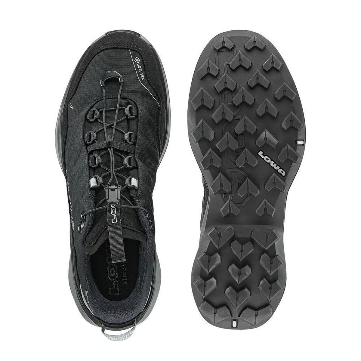 Pantofi Barbati Lowa Maddox Pro GTX Sl Black/Grey