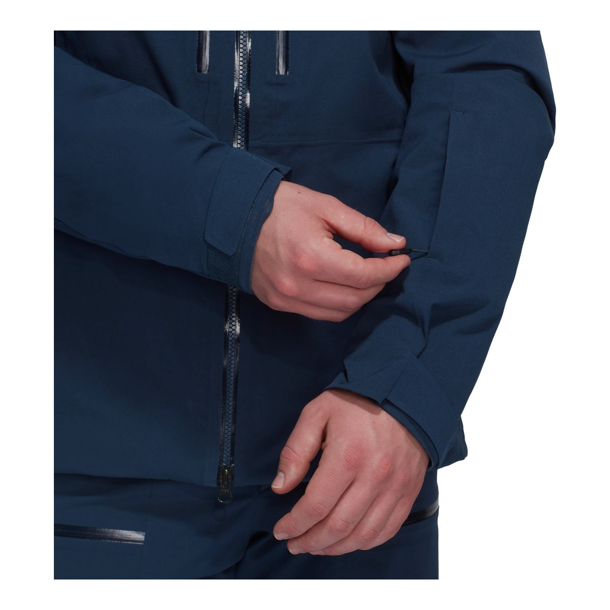 Geaca Schi Barbati Mammut Stoney HS Thermo Hooded Marine