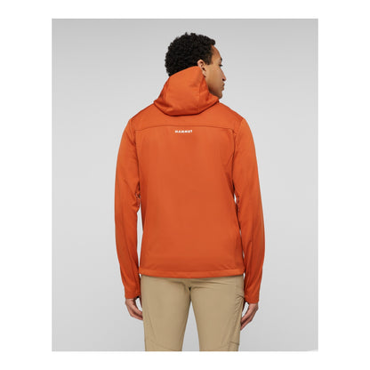 Jacheta Softshell Barbati Mammut Ultimate VIII So Hooded Brown