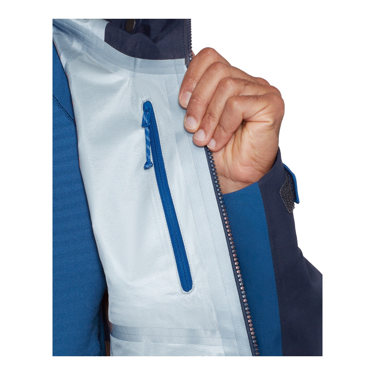 Jacheta Barbati Mammut Crater IV HS Hooded Navy