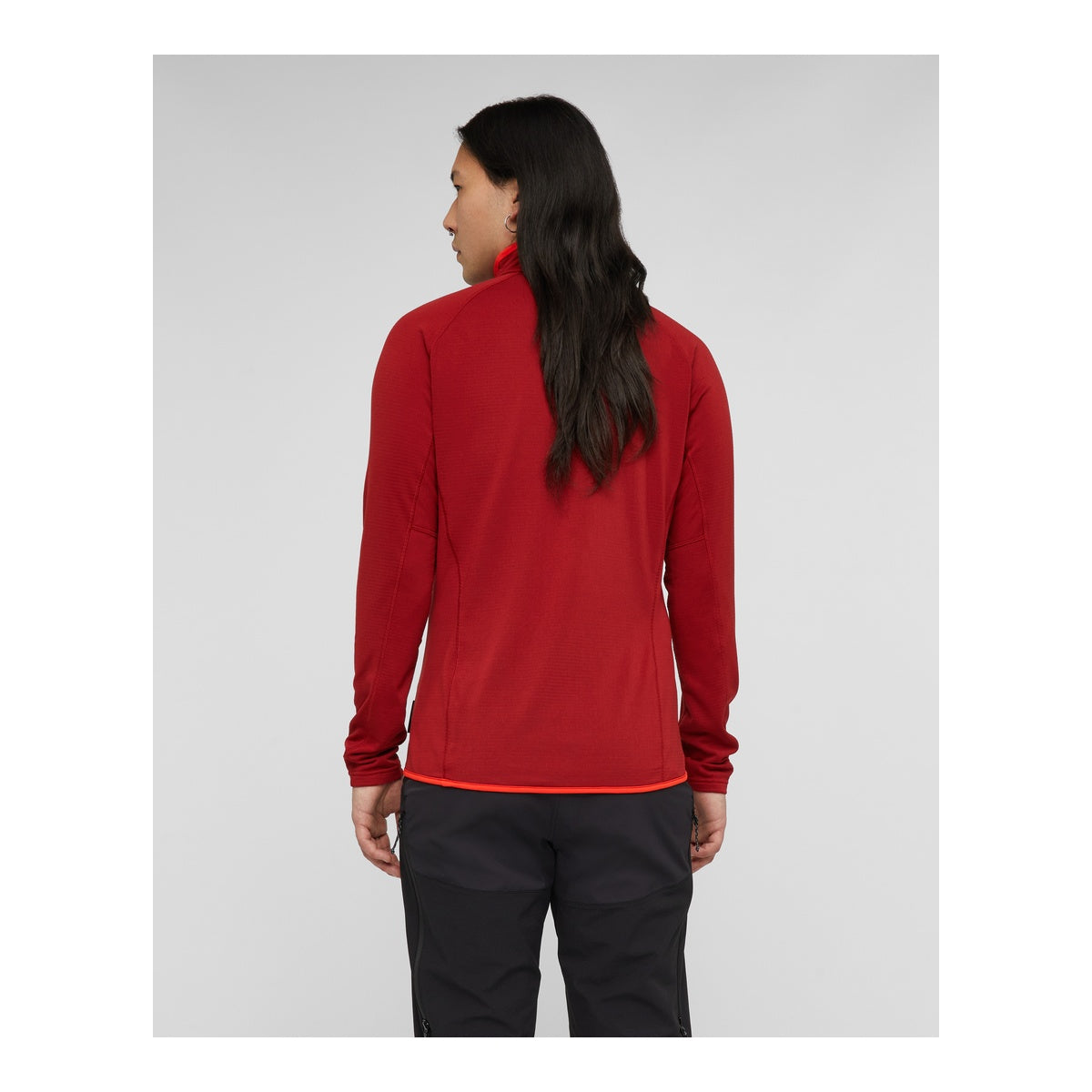 Polar Barbati Mammut Aenergy Light Ml Half Zip Pull Dark Mammut Red-Mammut Red