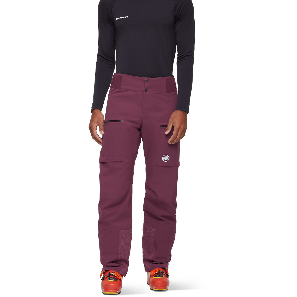 Pantaloni Schi Barbati Mammut Stoney Hs Thermo Vin
