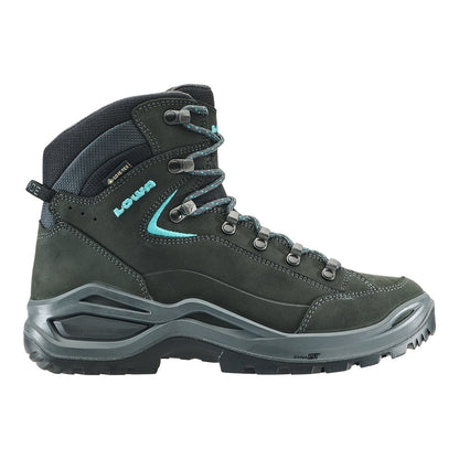 Bocanci Drumetie Femei Lowa Renegade Evo GTX MID Asphalt-Turquoise