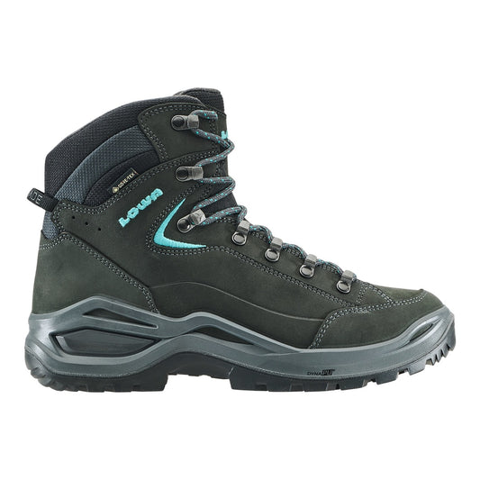 Bocanci Drumetie Femei Lowa Renegade Evo GTX MID Asphalt-Turquoise
