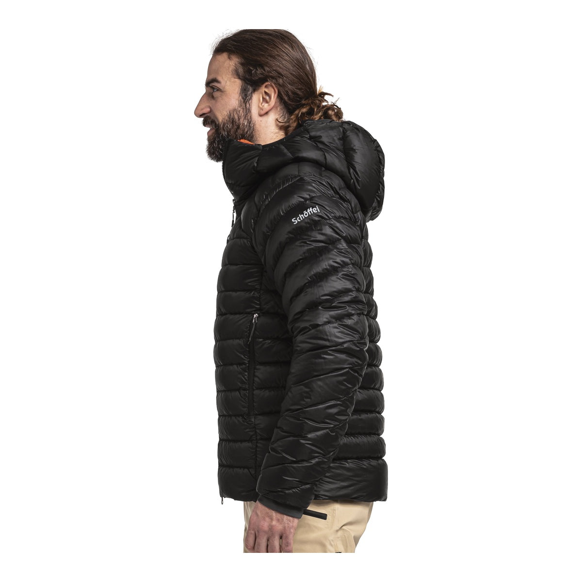 Jacheta Barbati Down Schoffel Silvretta Black