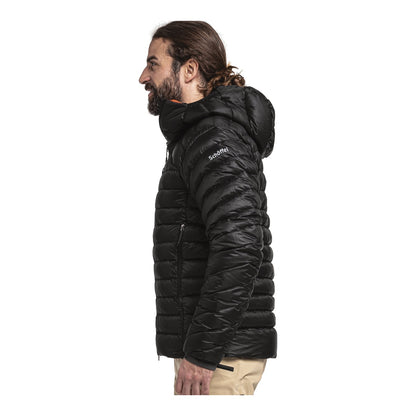 Jacheta Barbati Down Schoffel Silvretta Black