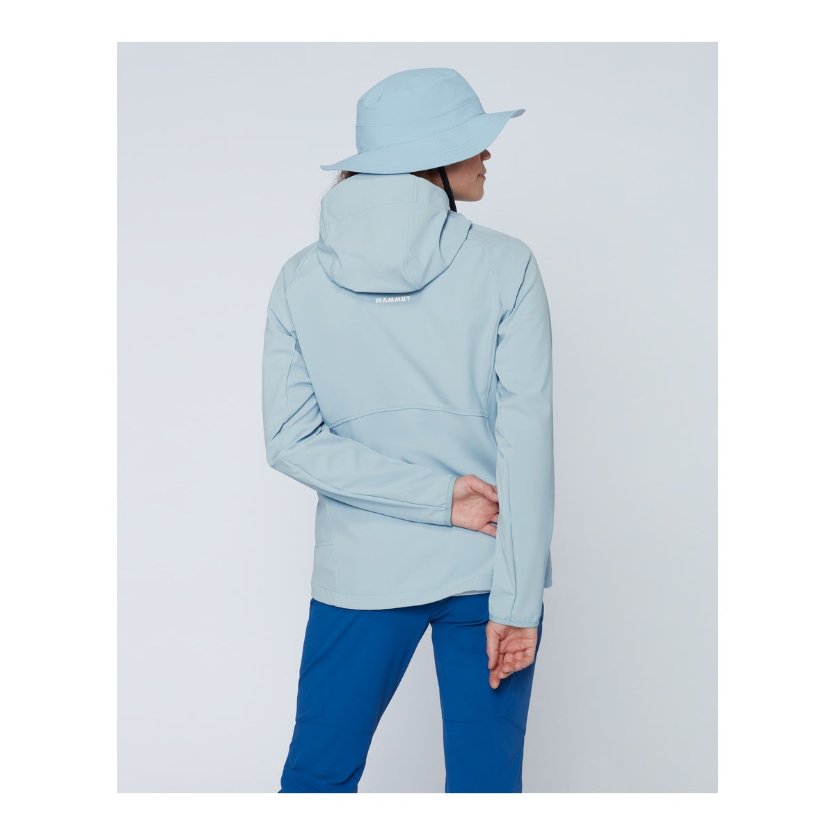 Jacheta Softshell Femei Mammut Ultimate Comfort So Hooded Nebla