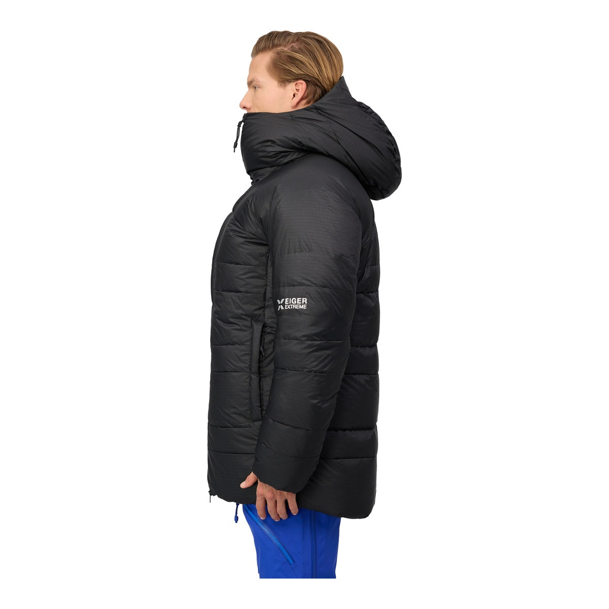 Geaca Puf Barbati Mammut Eiger Nordwand Pro Down In Hooded Parka Black
