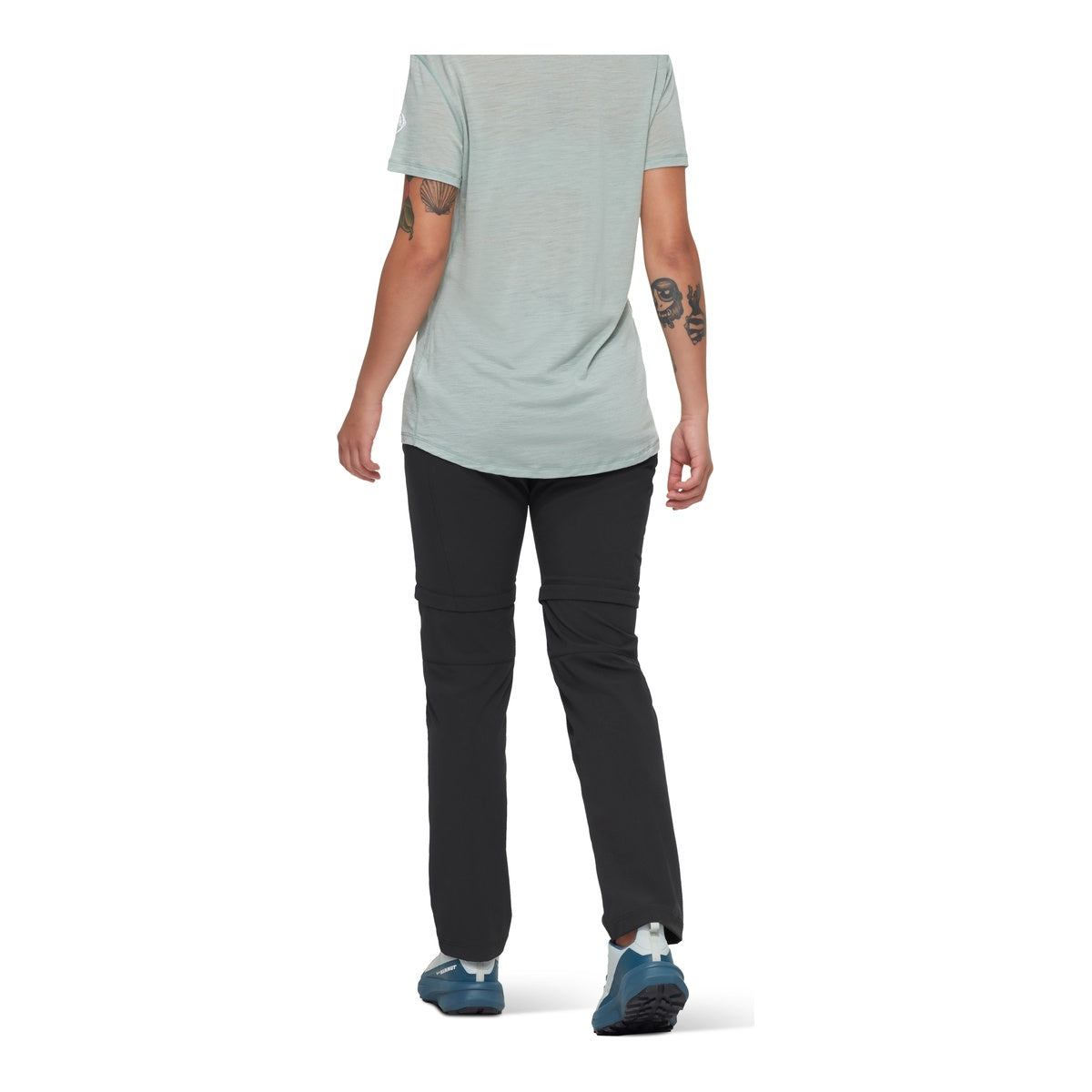 Pantaloni Zip-Off Femei Mammut Runbold IV Zip Off Black