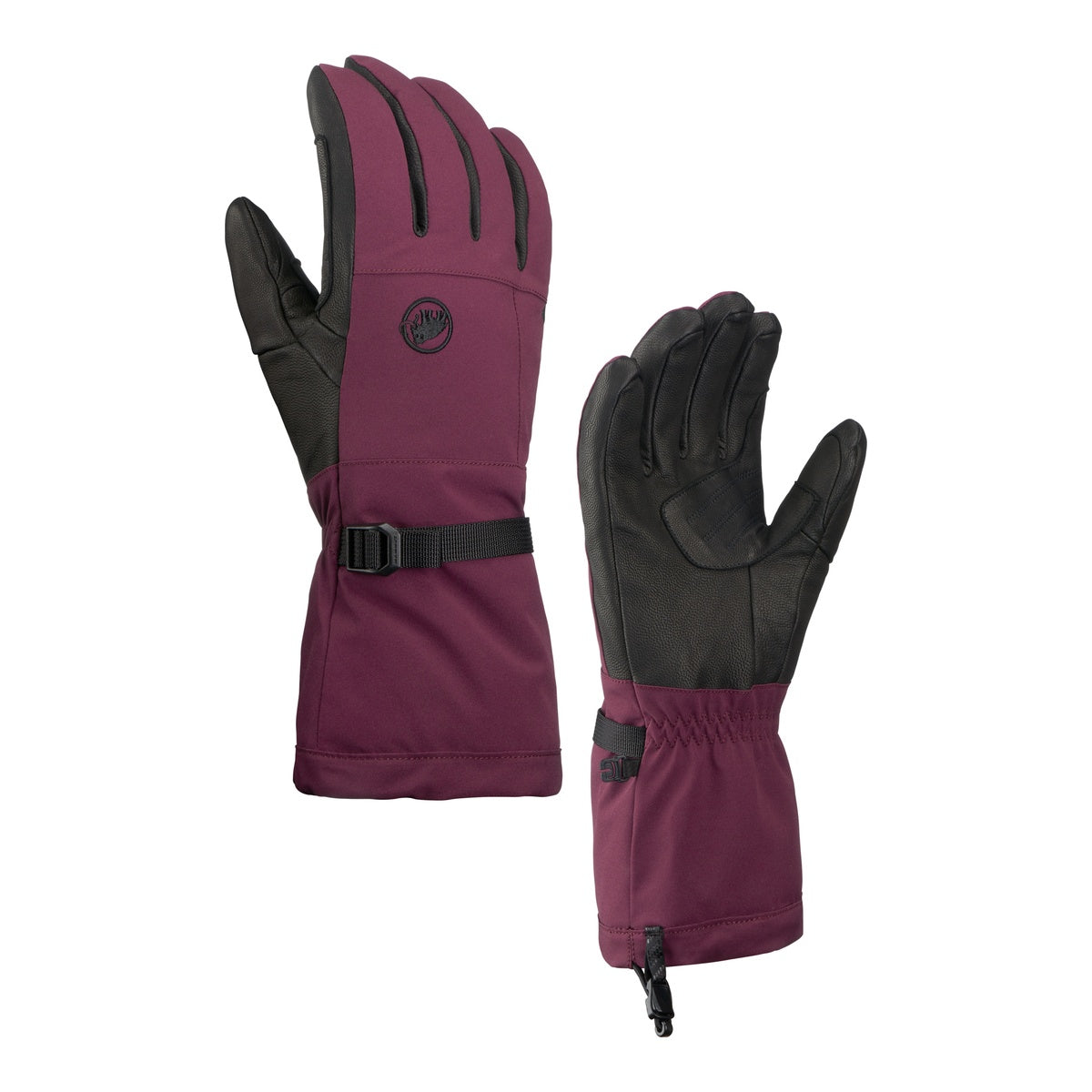 Manusi Schi Mammut Stoney Burgundy