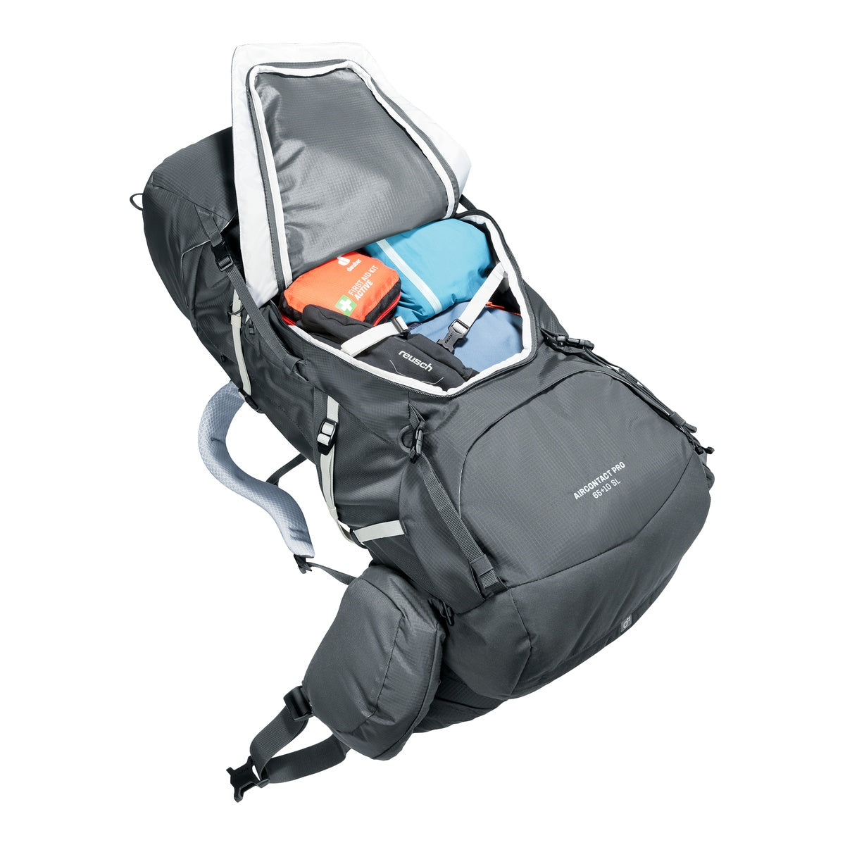 Rucsac Munte Deuter Aircontact Pro 65+10 SL Graphite