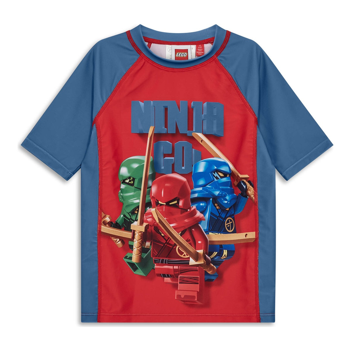 Bluza de Baie Baieti cu UPF 40+ Lego Wear LWAIKO 307 Blue