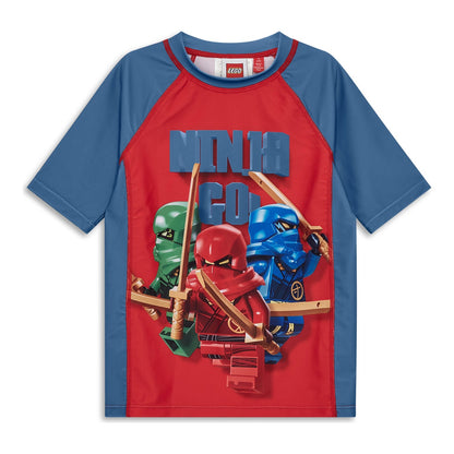 Bluza de Baie Baieti cu UPF 40+ Lego Wear LWAIKO 307 Blue
