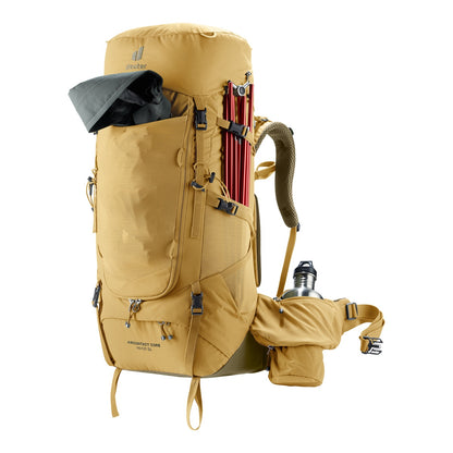 Rucsac Munte Femei Deuter Aircontact Core 45+10 SL Savanna Nori