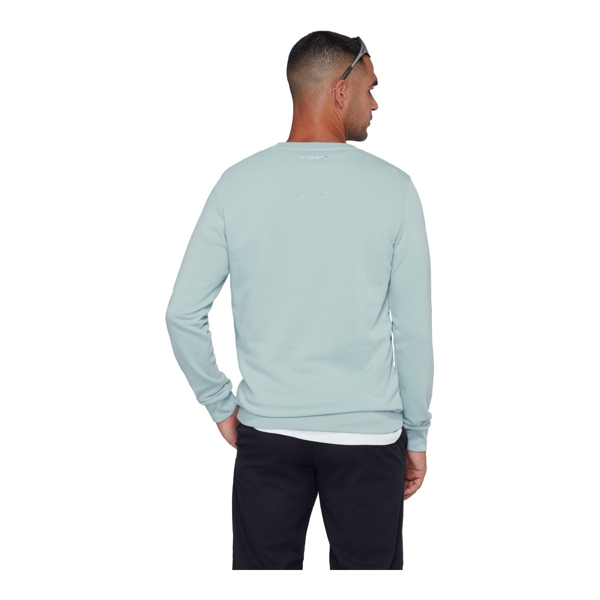 Bluza Barbati Mammut Core ML Crew Neck Vert Nebla