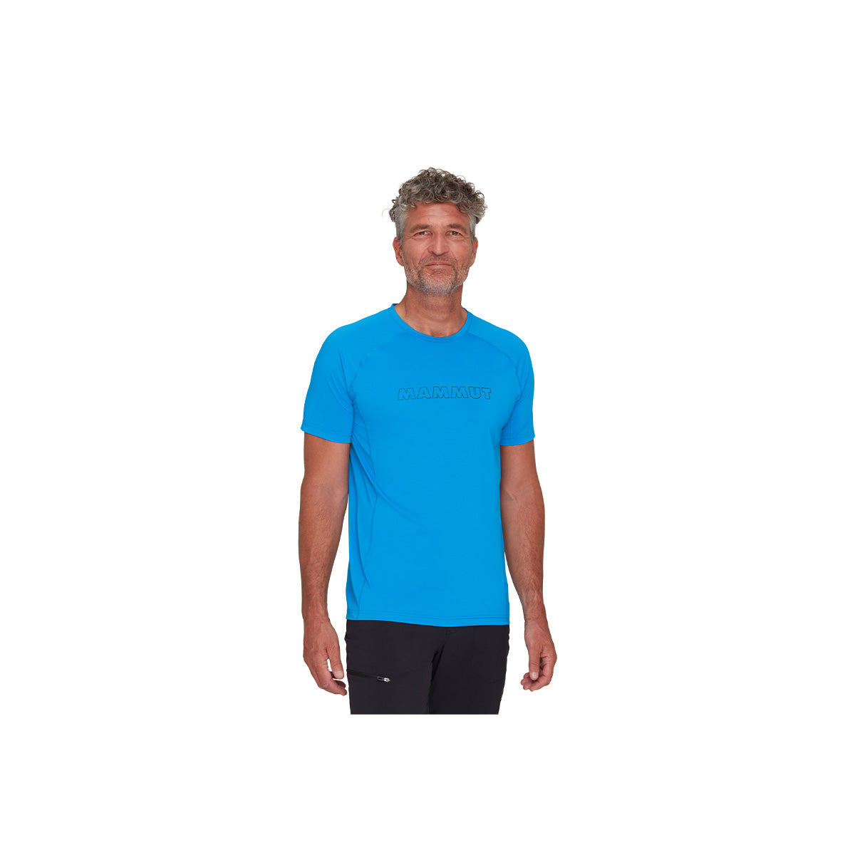 Tricou Barbati Mammut Selun FL Logo Glacier Blue