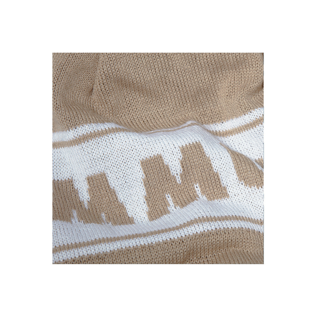 Caciula Peaks Beanie One Size Savannah-White