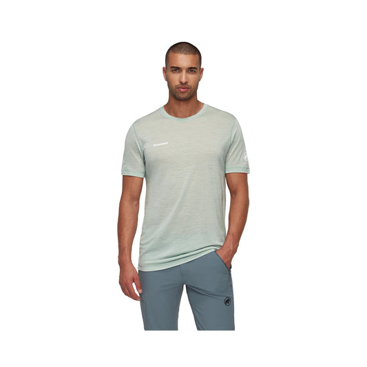 Tricou Barbati Mammut Tree Wool FL Silver Sage Melange